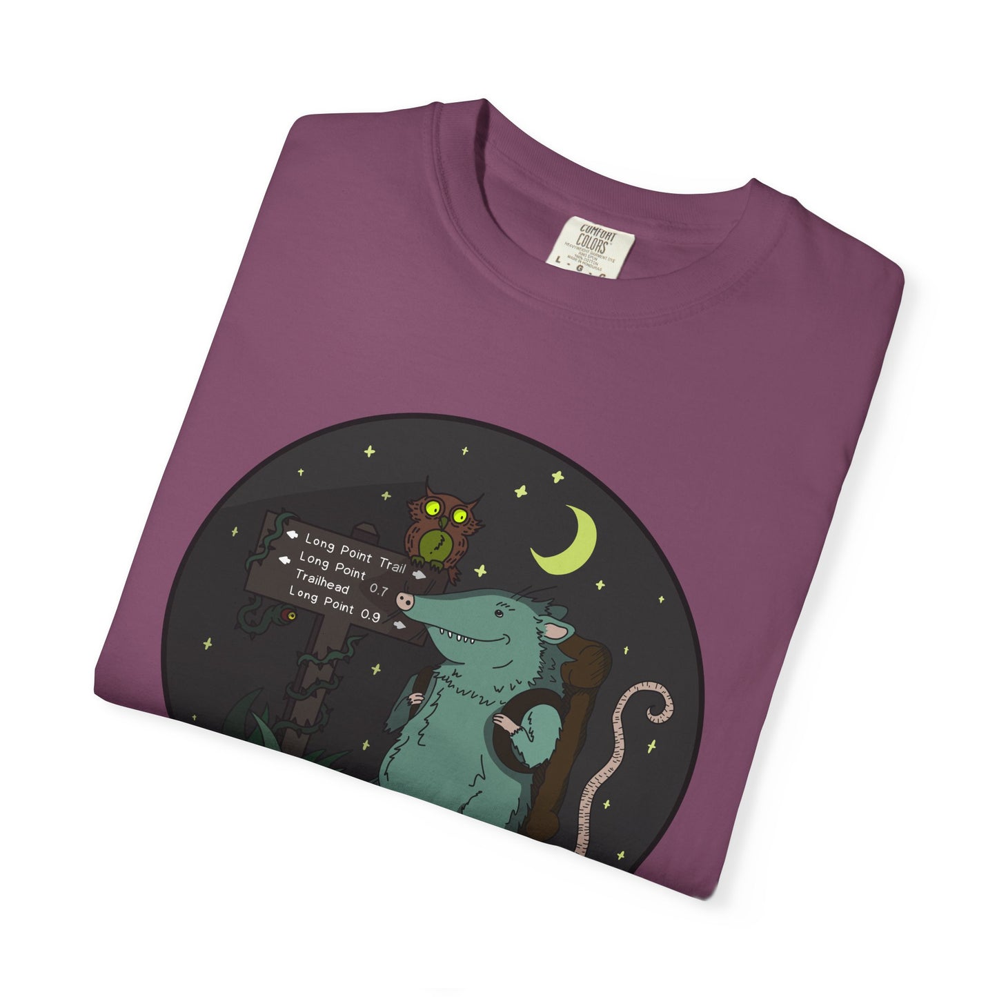 Night Hike- Stickgores Unisex Heavy Weight T-shirt