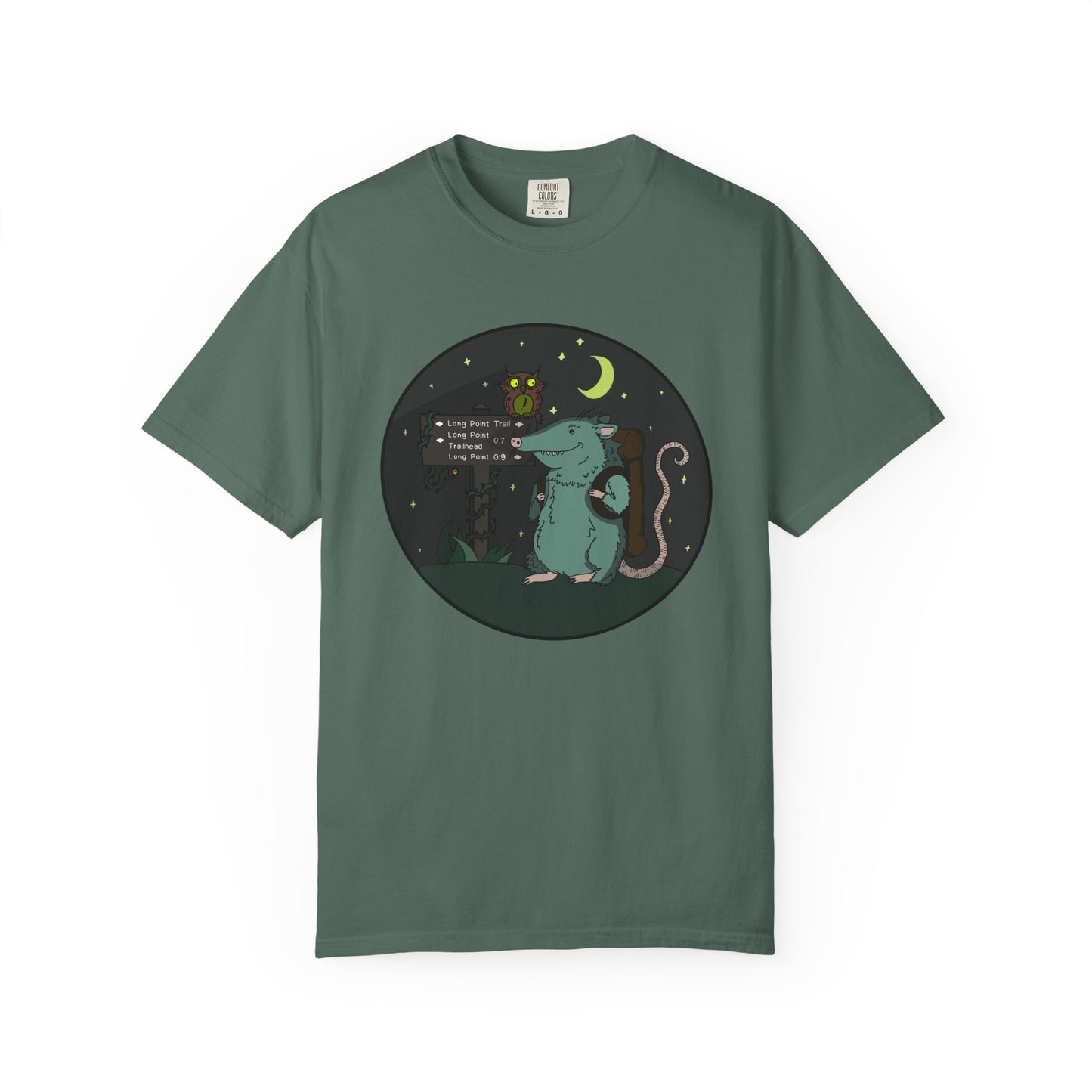 Night Hike- Stickgores Unisex Heavy Weight T-shirt