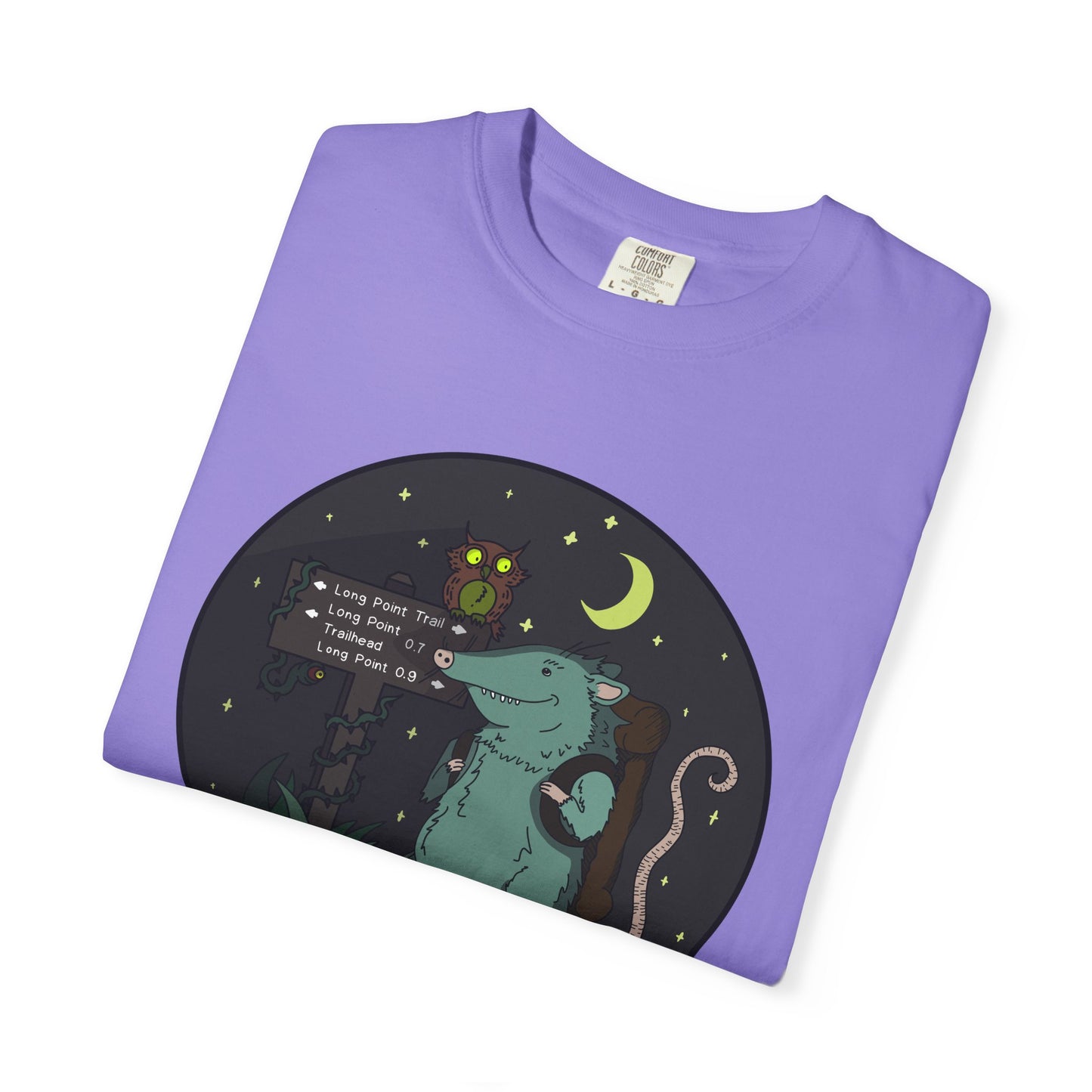 Night Hike- Stickgores Unisex Heavy Weight T-shirt