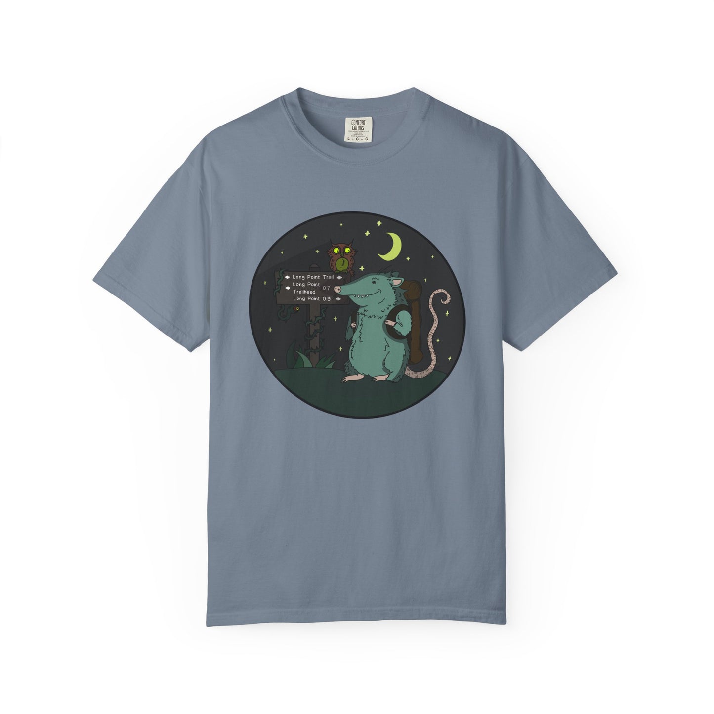 Night Hike- Stickgores Unisex Heavy Weight T-shirt