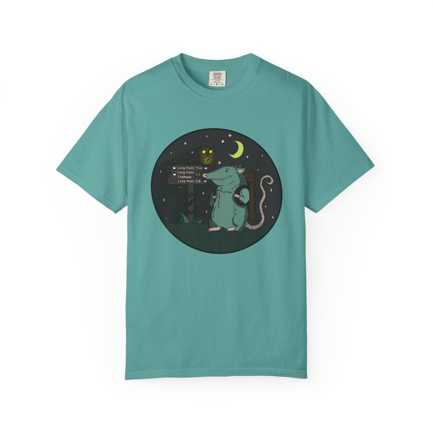 Night Hike- Stickgores Unisex Heavy Weight T-shirt