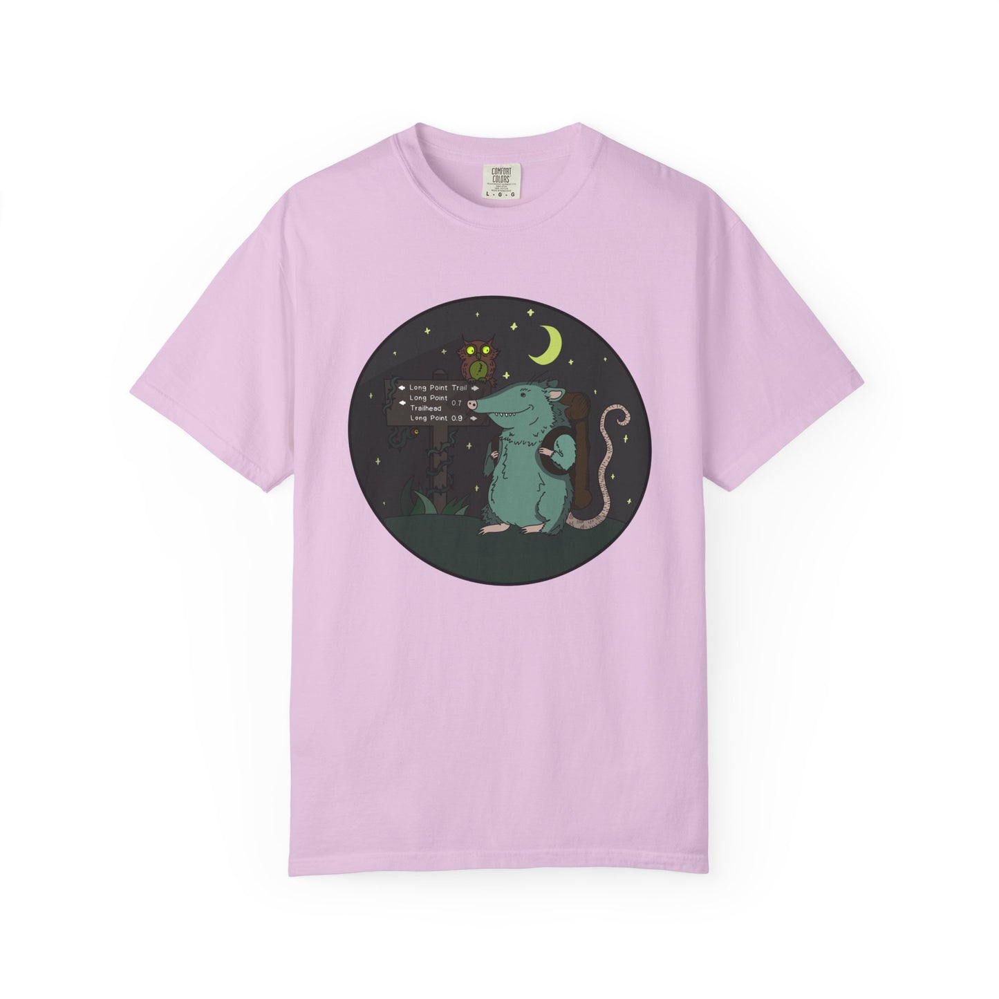 Night Hike- Stickgores Unisex Heavy Weight T-shirt