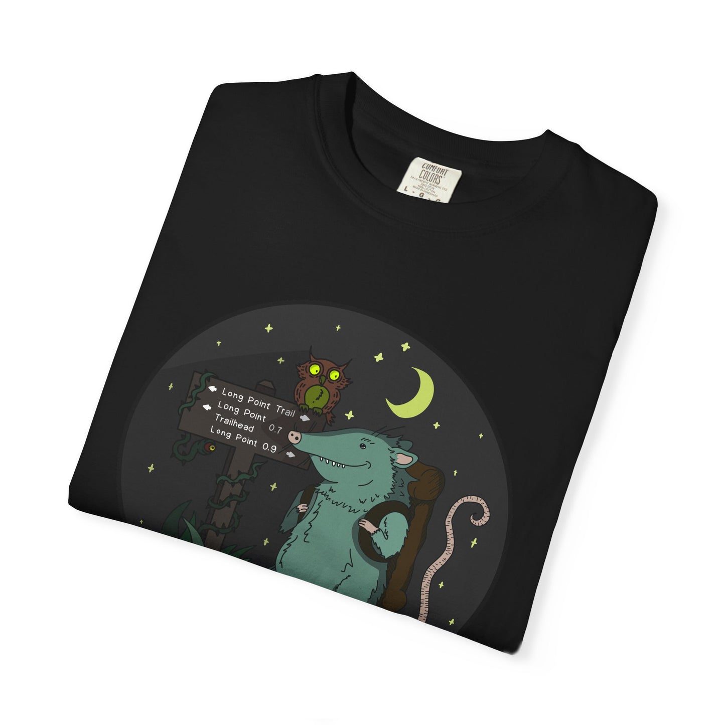 Night Hike- Stickgores Unisex Heavy Weight T-shirt