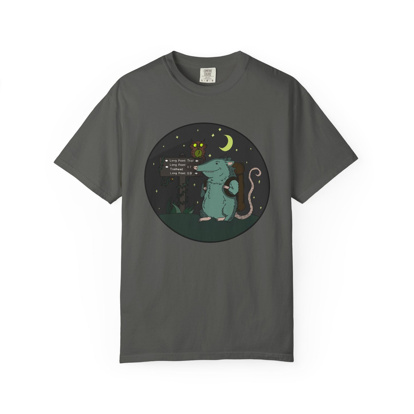 Night Hike- Stickgores Unisex Heavy Weight T-shirt