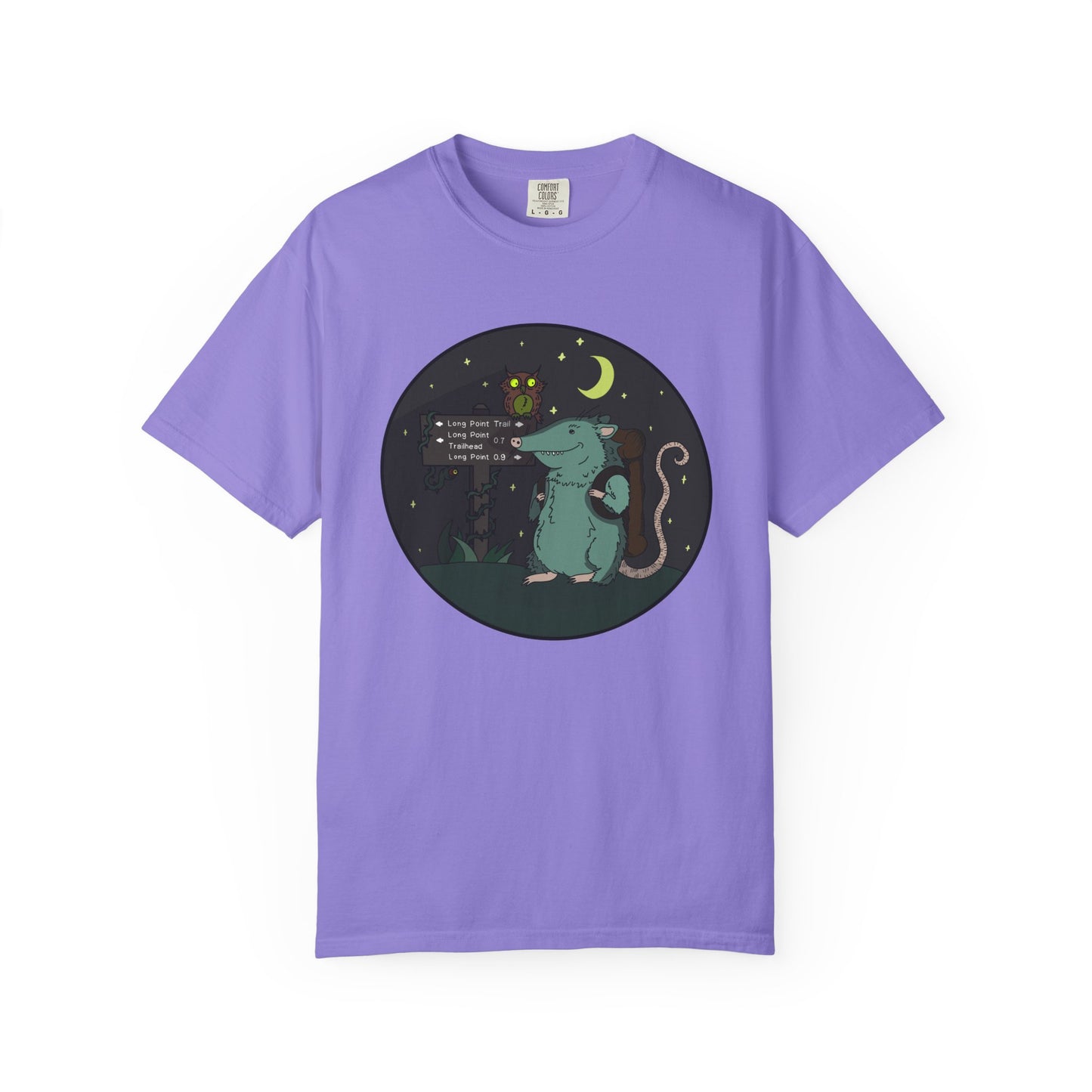 Night Hike- Stickgores Unisex Heavy Weight T-shirt