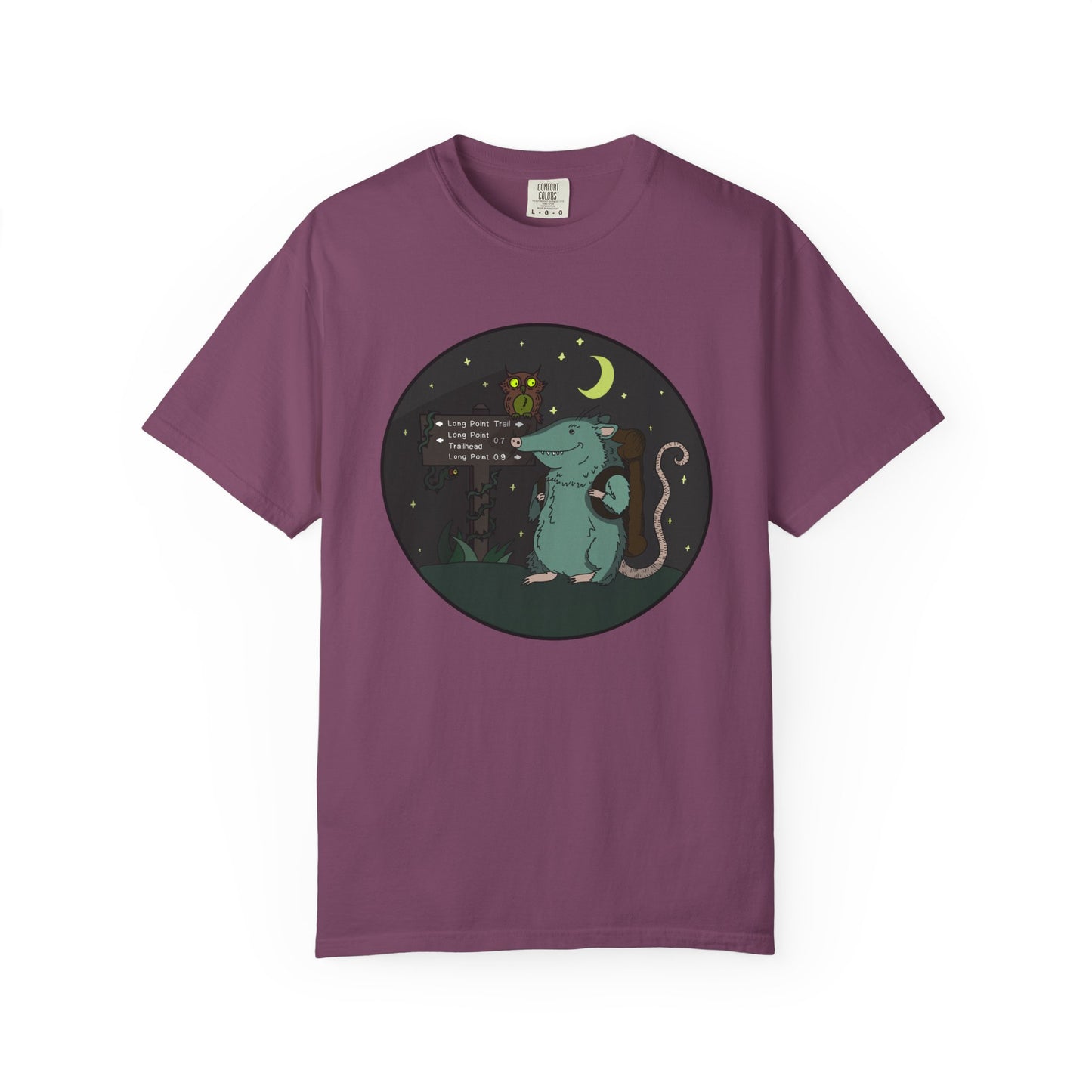 Night Hike- Stickgores Unisex Heavy Weight T-shirt