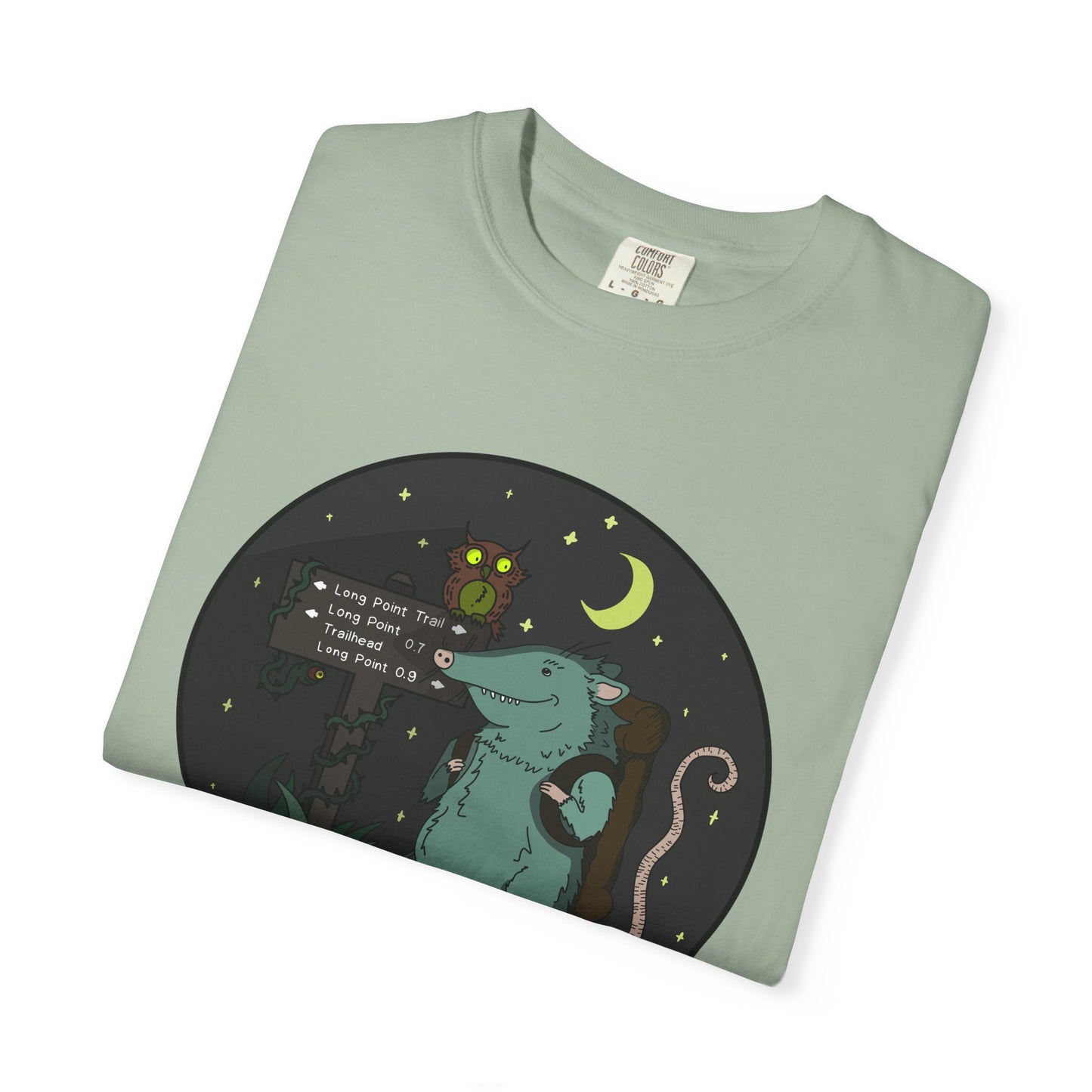 Night Hike- Stickgores Unisex Heavy Weight T-shirt