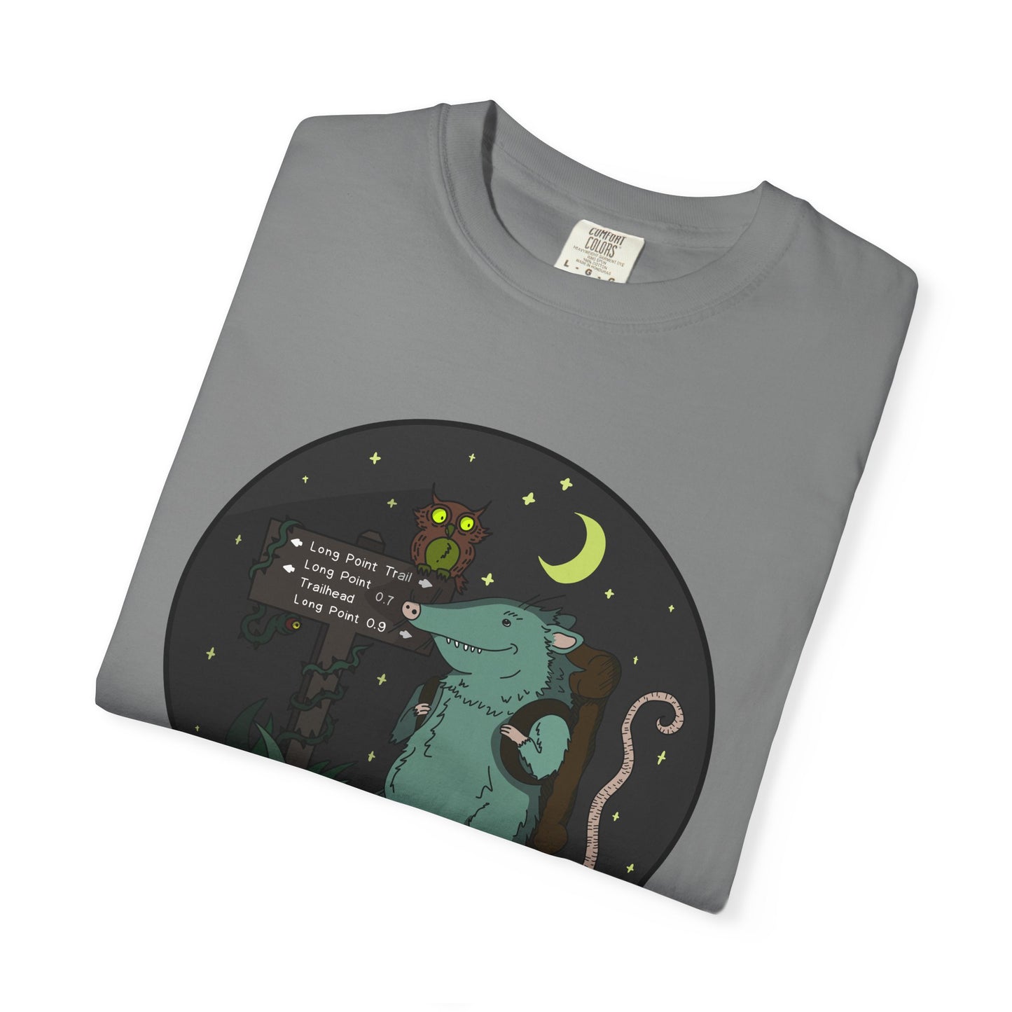 Night Hike- Stickgores Unisex Heavy Weight T-shirt