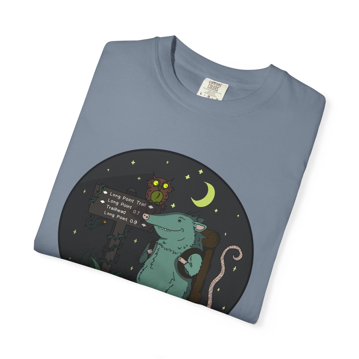 Night Hike- Stickgores Unisex Heavy Weight T-shirt