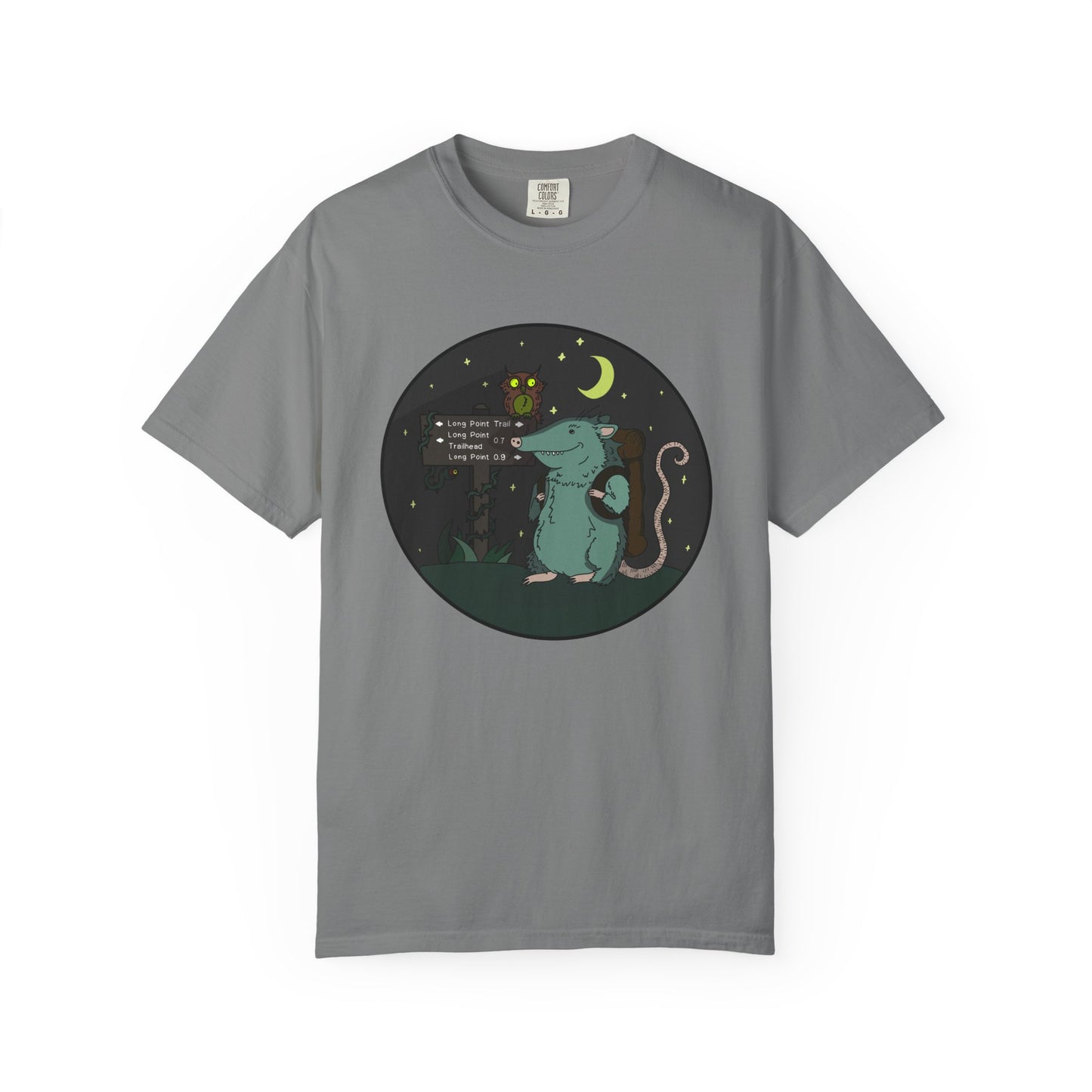 Night Hike- Stickgores Unisex Heavy Weight T-shirt