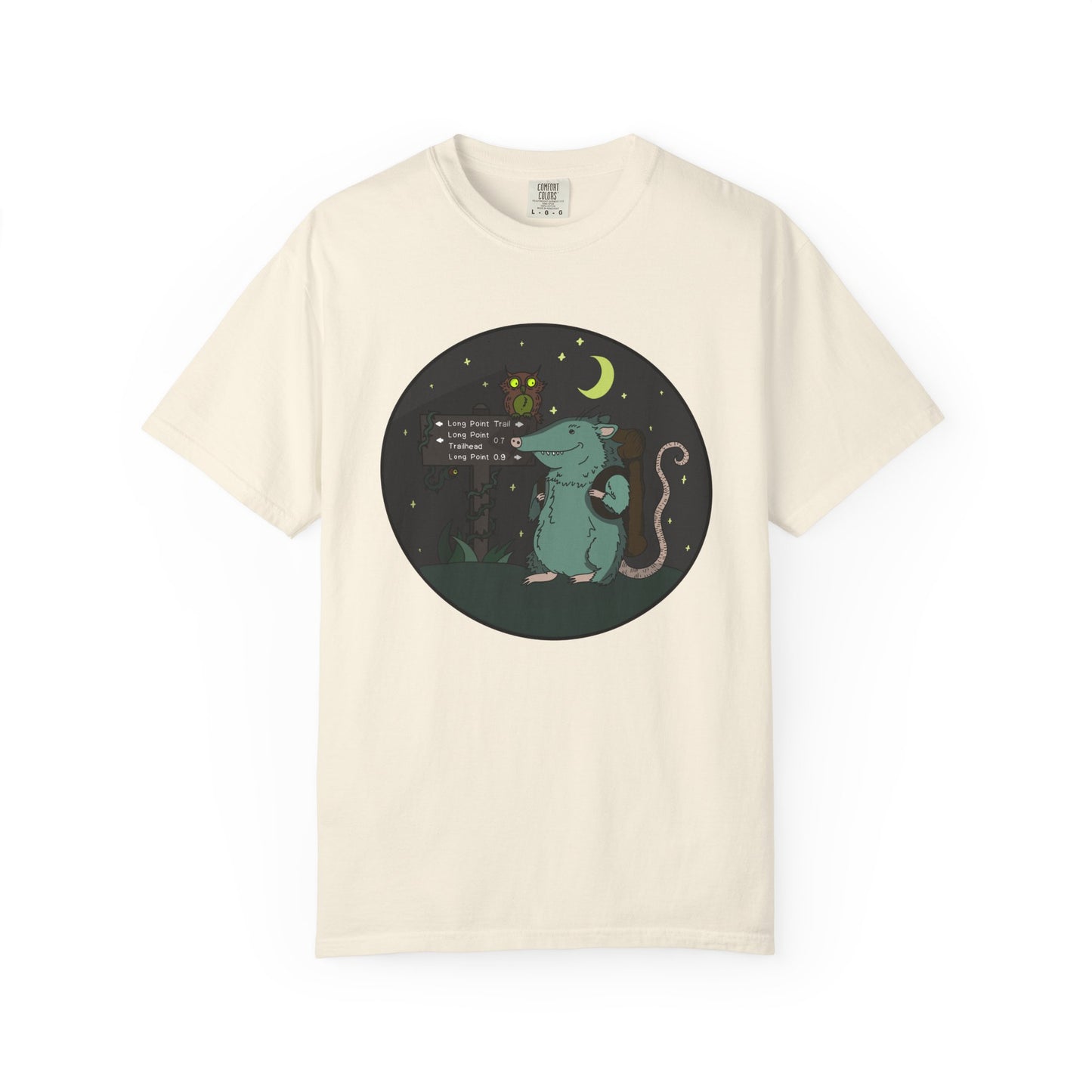 Night Hike- Stickgores Unisex Heavy Weight T-shirt