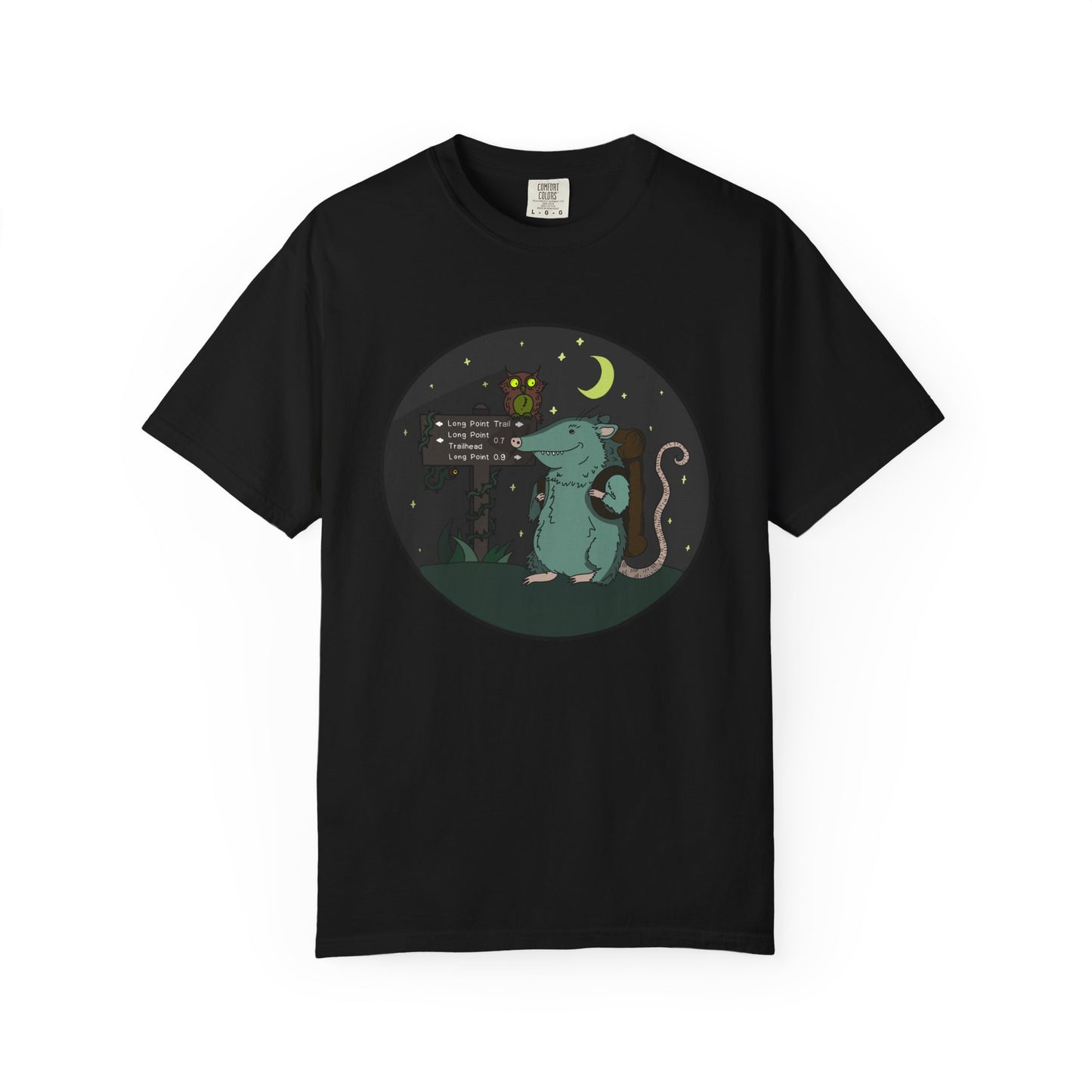 Night Hike- Stickgores Unisex Heavy Weight T-shirt