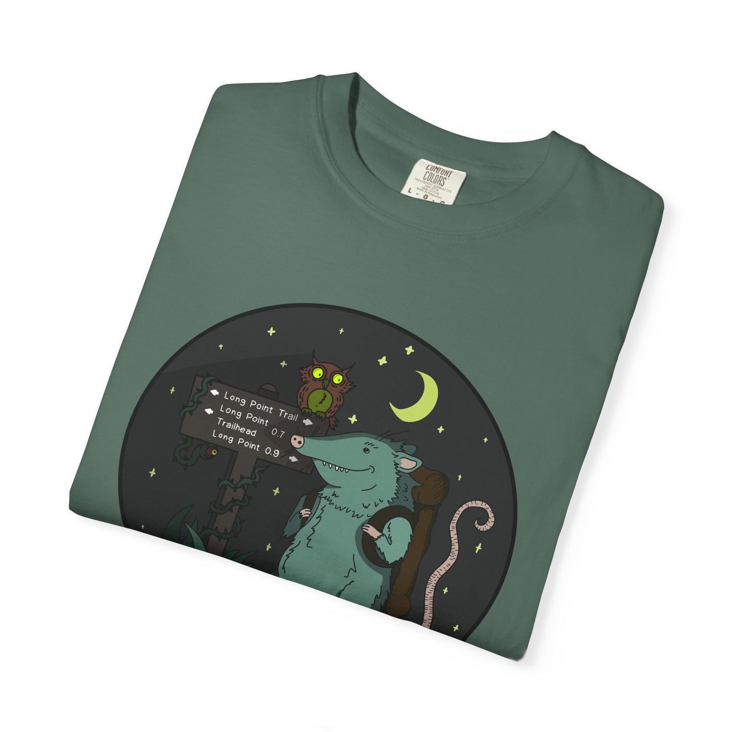 Night Hike- Stickgores Unisex Heavy Weight T-shirt
