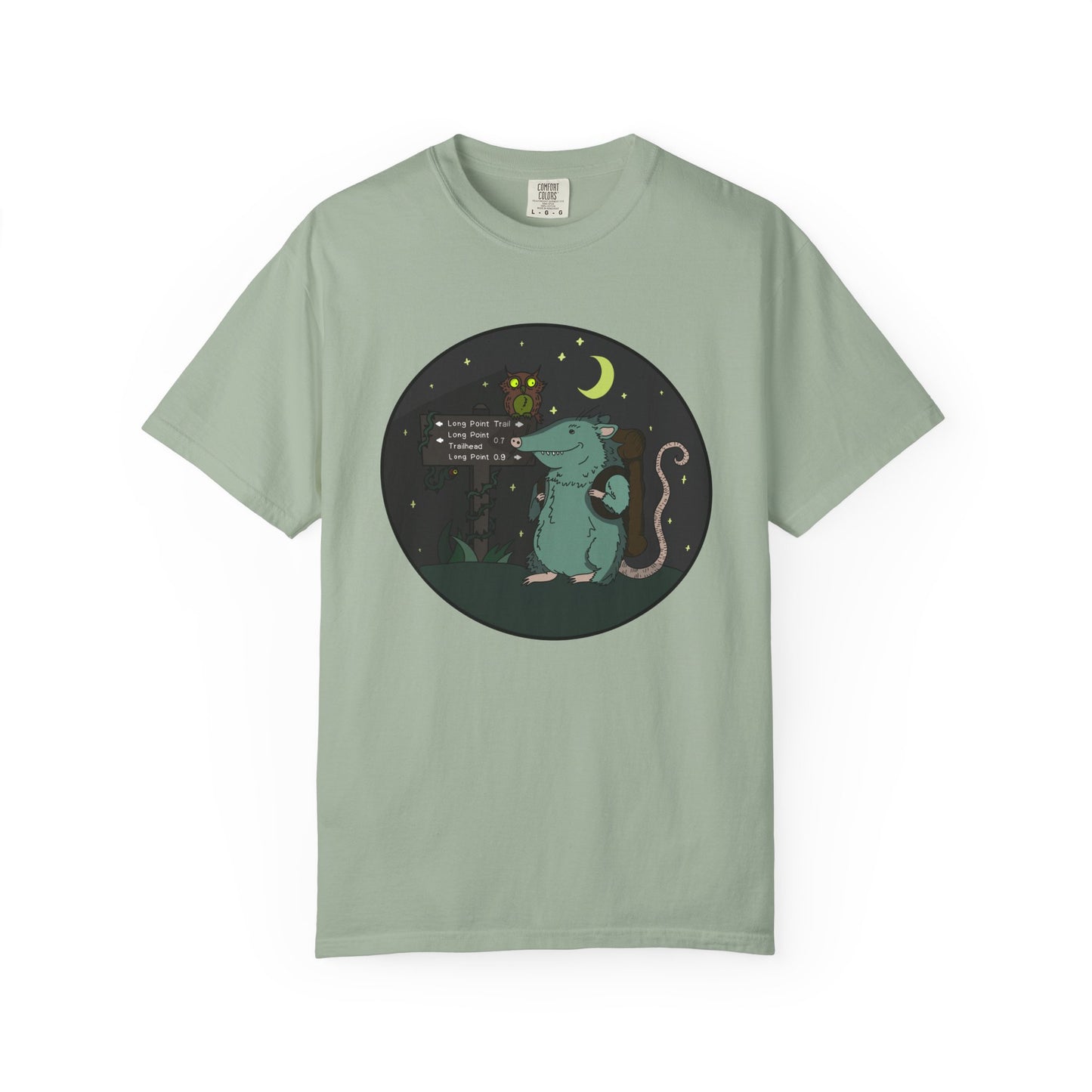 Night Hike- Stickgores Unisex Heavy Weight T-shirt