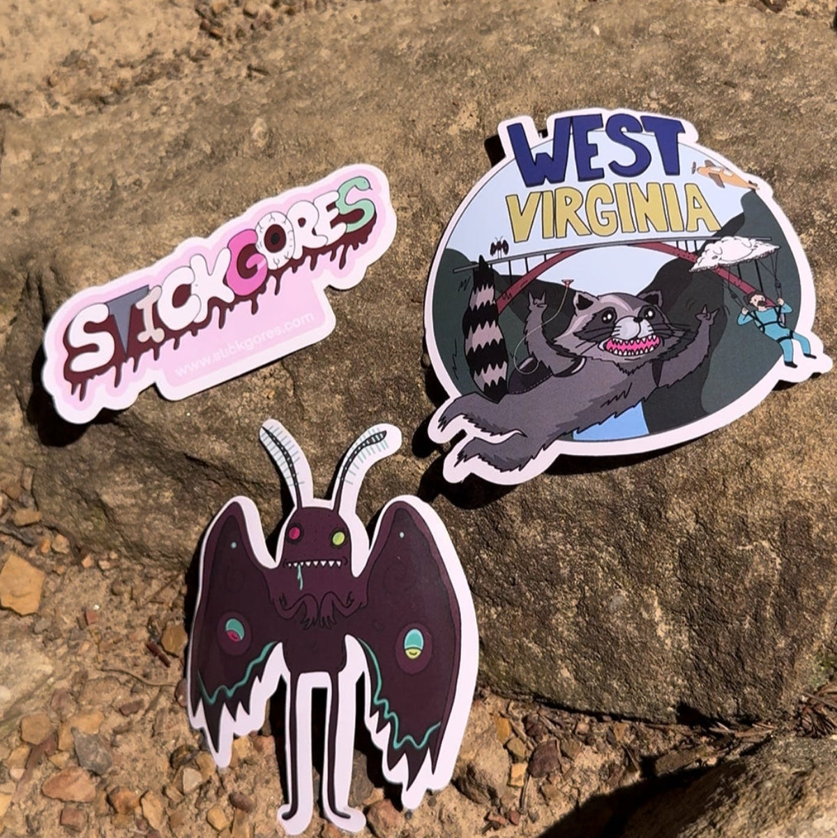 Wild and Weird West Virginia Stickgore Pack 1